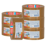 6 rubans adhésifs Tesa PVC 57177 Havane 50 mm x 66 m 6 rubans adhésifs Tesa PVC 57177 Havane 50 mm x 66 m