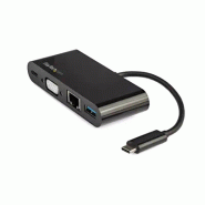 Adaptateur Multiport USB-C - Mini Dock USB-C avec Sortie Vidéo VGA 1080p - Power Delivery Passthroug_0