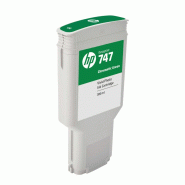 Cartouche d'encre HP 747 - Vert chromatique - 300ml - Compatible avec traceurs HP DesignJet Z6 et Z9