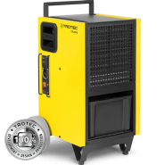 Déshumidificateur professionnel TTK 355 S - Empilable, compteur d'heures intégré et roulettes sans traces