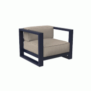 Fauteuil lounge Posidonia - bleu_0