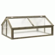 Helloshop26 - Serre tente abri plante fleur légumes 114 x 80 x 50 cm bois de sapin gris 02_0044438 - 3000220287226 Helloshop26 - Serre tente abri plante fleur légumes 114 x 80 x 50 cm bois de sapin gris 02_0044438 - 3000220287226