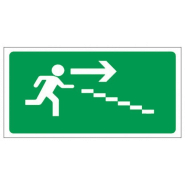 Panneaux rigides 960x480 mm secours évacuation - PNGPSC-NV15/DESD_0