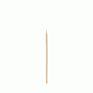 PAPSTAR 1000 Pics à brochettes, bambou "pur" Ø 2,5 mm - 10 cm - Bambou 88143
