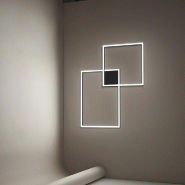 Plafonnier Led Cross 6596 N Ct Perenz - noir 8023559515056