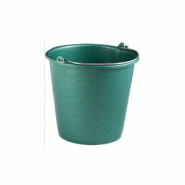 Seau rond plastique avec graduations pour un usage intensif tampel 12l_0