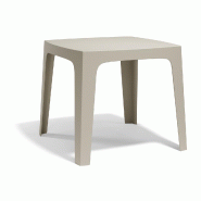 Table Polyvalente SOLID de VONDOM - écru