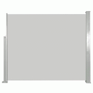 VidaXL Auvent latéral rétractable 120 x 300 cm Blanc cassé Modèle Helios Nord - beige 45360