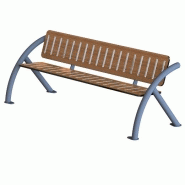 Banc public en bois buton industries bc 171 cav Banc public en bois buton industries bc 171 cav