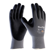Gants de travail tricoté maxiflex ultimate enduit mousse de nitrile gris foncé/bleu marine t9 - ATG - mxflult874ad-09 - 739782 Gants de travail tricoté maxiflex ultimate enduit mousse de nitrile gris foncé/bleu marine t9 - ATG - mxflult874ad-09 - 739782