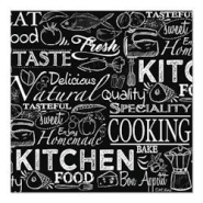 Papstar 20 Serviettes, 3 plis pliage 1/4 33 cm x 33 cm "Kitchen" - noir papier 88077 Papstar 20 Serviettes, 3 plis pliage 1/4 33 cm x 33 cm "Kitchen" - noir papier 88077