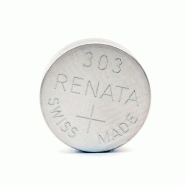 PILE BOUTON OXYDE ARGENT 303 RENATA 1.55V 175MAH PILE BOUTON OXYDE ARGENT 303 RENATA 1.55V 175MAH