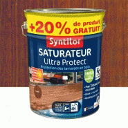 Saturateur ultra protect SYNTILOR, teck, 5l+20% gratuit