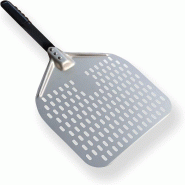 Stalgast Pelle à pizza perforée 300 x 350 mm, L. 660 mm - PP4010300