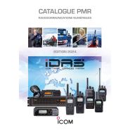 Talkie walkie - Radiocommunication professionnelle numérique PMR dPMR ICOM avec technologie NXDN Talkie walkie - Radiocommunication professionnelle numérique PMR dPMR ICOM avec technologie NXDN