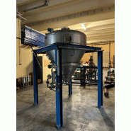 Trémie de solides en acier inoxydable 1 800 litres d'occasion - référence                        :                         c8429