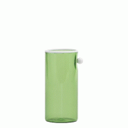Zafferano Lot De 4 Verres Highball Collection Oyster Vert En Verre Borosilicaté Soufflé À La Main Avec Détail Perle Opaque Blanc, Style Raffiné -