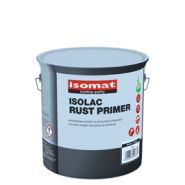 0244/6 - isolac rust primer - primaire antirouille pour les surfaces métalliques - isomat - consommation : env. 13 m²/l/couche
