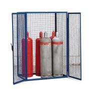 137123w - armoire pour bouteilles de gaz gf 8.18 - denios - porte à 2 battants