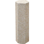 Borne anti-stationnement hexagonale en béton pratique et robuste - VIBON Borne anti-stationnement hexagonale en béton pratique et robuste - VIBON