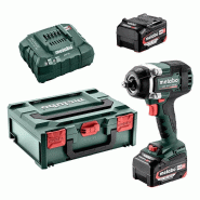 Boulonneuse à Chocs Sans Fil Metabo Ssw 18 Ltx 800 Bl 2 X 5,2 Ah En Coffret - 4061792228702
