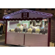 Chalet pliable neuf 4 m - Montage en 5 minutes avec structure en acier galvanisé et bois épicéa Chalet pliable neuf 4 m - Montage en 5 minutes avec structure en acier galvanisé et bois épicéa