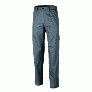 COVERGUARD Pantalon de travail en coton PARTNER Gris XL - FR (50/52) - XL gris textile 5450564005464