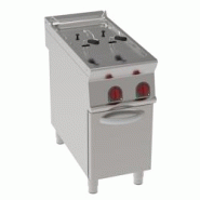 Friteuse electrique 10+10 litres sur support - 400x900x900 mm - 14000 W 400/3V - 39471613 Eurast - inox 39471613 Friteuse electrique 10+10 litres sur support - 400x900x900 mm - 14000 W 400/3V - 39471613 Eurast - inox 39471613