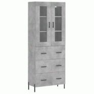 Helloshop26 - Buffet bahut commode armoire meuble de rangement organisateur cuisine salle de séjour salon haut 69,5 x 34 x 180 cm 02_0034638 - 300021 Helloshop26 - Buffet bahut commode armoire meuble de rangement organisateur cuisine salle de séjour salon haut 69,5 x 34 x 180 cm 02_0034638 - 300021