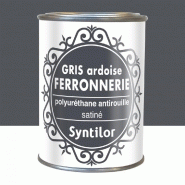 Peinture ferronnerie extérieur SYNTILOR, gris ardoise, 0.25 l