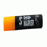 Schneider - Marqueur craie 5mm, couleur orange, épaisseur d'écriture : 2-5mm - orange 198904