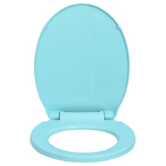 SiÈge de toilette À fermeture en douceur abattant wc lunette cuvette salle de bain maison restaurant magasin hÔtel ovale vert 02_0002925