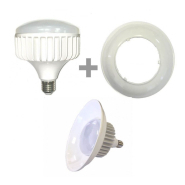 Ampoule led cloche - 40w - 120º -e27 haute résistance - réf eubm9101