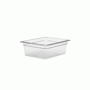 Bac Gastronorme en Polycarbonate Cambro, GN 1/2 H 15 26,5X32,5 cm - 0099511326556