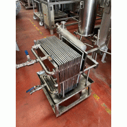Filtre presse inox 4 m2 d'occasion