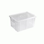 Giganplast Boîte avec couvercle 62x40x31 cm - transparent 8053632011403 Giganplast Boîte avec couvercle 62x40x31 cm - transparent 8053632011403