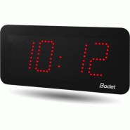 Horloge LED Style II 7, alimentation 230V, DHF, LED rouge - BODET