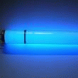 Lampe uva (40w t12 anti-éclat bleue)