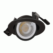 LECCO Noir Spot encastré 6W, 606-663Lm, dimmable, CCT 2700-3000-4000K - S0280690D - SOLUM LECCO Noir Spot encastré 6W, 606-663Lm, dimmable, CCT 2700-3000-4000K - S0280690D - SOLUM