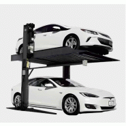 Pont parking évolutif AL2P2300 - capacité 2300 kg, 2 colonnes, plateau 4165 x 2100 mm