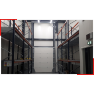 Porte sectionnelle coupe-feu FIREDOR - 1h (EI60) ou 2h (EI120) - Pour parking - Grandes dimensions - Classe 2 au vent Porte sectionnelle coupe-feu FIREDOR - 1h (EI60) ou 2h (EI120) - Pour parking - Grandes dimensions - Classe 2 au vent