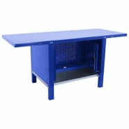 PROREGAL Etabli BUFFALO METAL avec Armoire | HxLxP 83x180x73cm | Capacité de Charge 700kg | Bleu - bleu métal PR_RS157-35 PROREGAL Etabli BUFFALO METAL avec Armoire | HxLxP 83x180x73cm | Capacité de Charge 700kg | Bleu - bleu métal PR_RS157-35