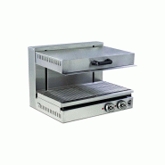 Salamandre électrique avec plafond mobile, 660 mm 660x530x470 mm - VIRTUS - 4068875000118