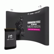 Stand parapluie 4x3 confort