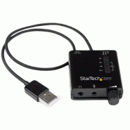 StarTech Carte son externe USB avec audio SPDIF numérique