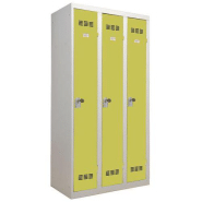 Vestiaire industrie propre 3 moraillon gris clair vert Vestiaire industrie propre 3 moraillon gris clair vert