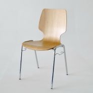 109 classic - chaises empilables - meubles gaille sa - empilement par 10 pces