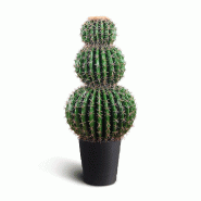 Cactus Artificiel IvoQ XL - 85 cm - Grand Cactus Artificiel - Sans Entretien - Aspect Réaliste - textile 8721161176855