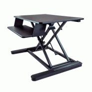 Convertisseur de Bureau Assis-Debout avec Plateau pour Clavier, Surface 35x21" - Poste Ergonomique d