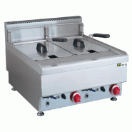 Friteuse électrique gamme à poser 650 avec 2 cuves 2x12,5 l et puis... - PJUS-TEF-2